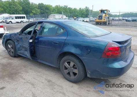 2005 Pontiac Grand Prix из США, поврежденный, VIN 2G2WP522751243984